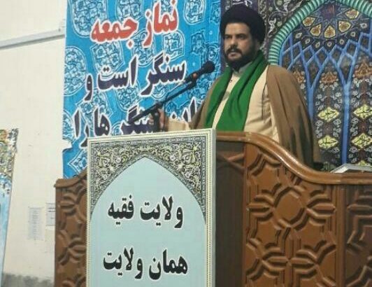 حجت الاسلام امینی امام جمعه مهران :