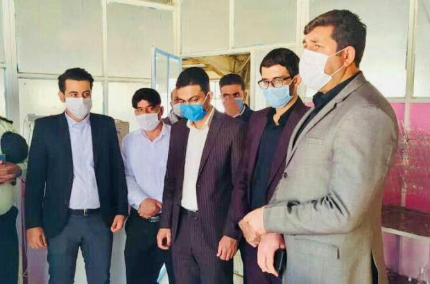بازدید میدانی دادستانی از کارخانه الکل شهرستان بدره