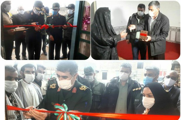 سردار شاکرمی در آیین افتتاح ۱۰۱ واحد مسونی سیل زدگان استان
