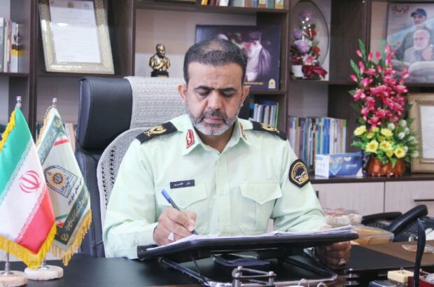 فرمانده انتظامی استان ایلام در پیامی روز ارتش جمهوری اسلامی ایران را تبریک گفت. فرمانده انتظامی استان ایلام در پیامی روز ارتش جمهوری اسلامی ایران را تبریک گفت.