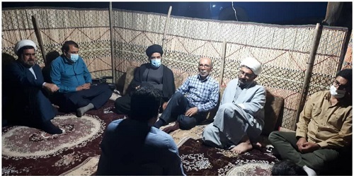 دیدار با عشایر منطقه پارده شهرستان چوار