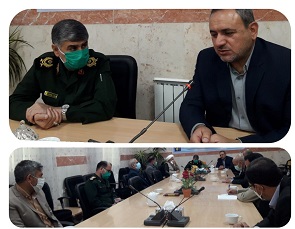 دیدار رییس دفتر نظارت و بازرسی بر انتخابات ایلام با فرمانده سپاه استان ایلام دیدار رییس دفتر نظارت و بازرسی بر انتخابات ایلام با فرمانده سپاه استان ایلام