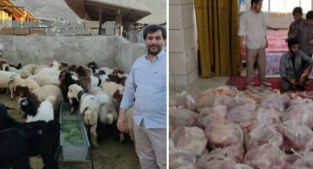 دبیر کانونهای خدمت بنیاد کرامت رضوی استان ایلام: ذبح ۱۹۵ راس گوسفند و پخت و توزیع ۲۱۰۰۰ پرس غذا در سطح استان دبیر کانونهای خدمت بنیاد کرامت رضوی استان ایلام: ذبح ۱۹۵ راس گوسفند و پخت و توزیع ۲۱۰۰۰ پرس غذا در سطح استان