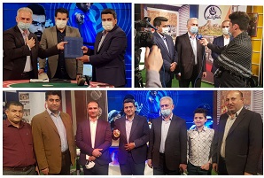 تجلیل مدیر کل صدا و سیمای مرکز ایلام از مدال آور طلای المپیک 2020توکیو