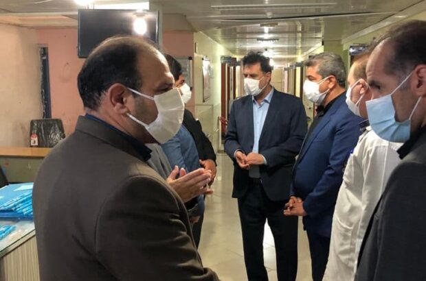 همزمان با تاسوعای حسینی انجام گرفت: بازدید هیات بازرسی استان از نحوه واکسیناسیون و خدمات ارائه شده به بیماران کرونایی در دهلران همزمان با تاسوعای حسینی انجام گرفت: بازدید هیات بازرسی استان از نحوه واکسیناسیون و خدمات ارائه شده به بیماران کرونایی در دهلران