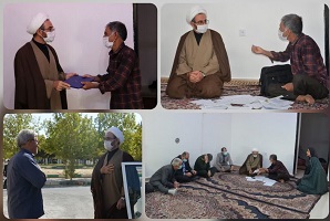 دیدار نماینده ولی فقیه در استان وامام جمعه ایلام با دو جانباز و آزاده دفاع مقدس دیدار نماینده ولی فقیه در استان وامام جمعه ایلام با دو جانباز و آزاده دفاع مقدس