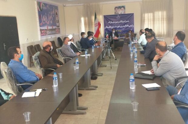 آئین تودیع و معارفه ریاست دادگستری شهرستان هلیلان آئین تودیع و معارفه ریاست دادگستری شهرستان هلیلان