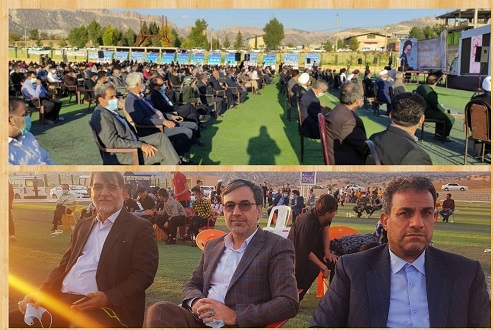 یادواره ۱۸۶ شهید شهرستان چوار و چند نکته حضور مردم غرور انگیز بود