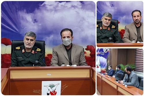 دیدار فرمانده سپاه امیرالمؤمنین(ع) استان ایلام با مدیر کل بنیاد شهید و امور ایثارگران دیدار فرمانده سپاه امیرالمؤمنین(ع) استان ایلام با مدیر کل بنیاد شهید و امور ایثارگران