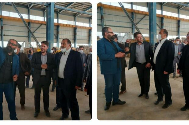 بازدید استاندار ایلام از شهرک صنعتی ایوان بازدید استاندار ایلام از شهرک صنعتی ایوان