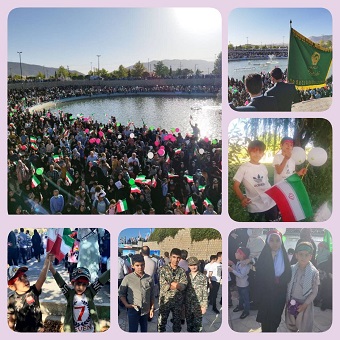 ️اجتماع بزرگ سربازان کوچک امام زمان در شهر ایلام
