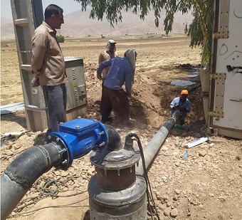 مشکل کم آبی سه روستای شهرستان دره شهر مرتفع شد مشکل کم آبی سه روستای شهرستان دره شهر مرتفع شد