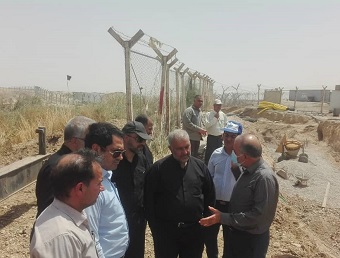 شبکه جمعآوری فاضلاب مسیرهای اصلی در پایانه مرزی مهران راه اندازی می شود شبکه جمعآوری فاضلاب مسیرهای اصلی در پایانه مرزی مهران راه اندازی می شود