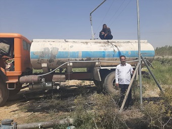 شهر توحید و روستای کهره هلیلان به یک حلقه چاه آب شرب تجهیز شد