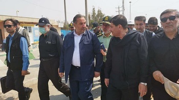 معاون اول رئیس جمهور وارد مرز مهران شد معاون اول رئیس جمهور وارد مرز مهران شد