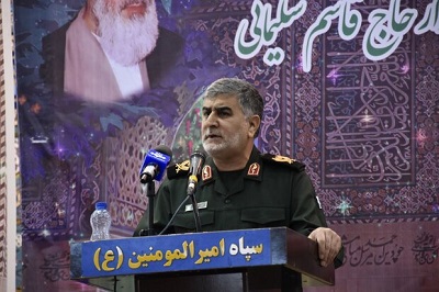 صدق و اخلاص نماد مکتب شهید سلیمانی است صدق و اخلاص نماد مکتب شهید سلیمانی است