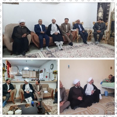 دیدار امام جمعه ایلام با تعدادی از جانبازان قطع نخاع دیدار امام جمعه ایلام با تعدادی از جانبازان قطع نخاع