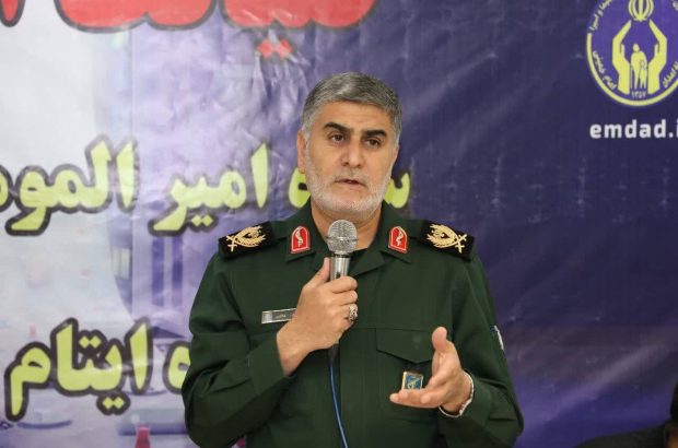 فرمانده سپاه امیرالمومنین (ع) ایلام تاکید کرد: یکی از اهداف سپاه، خدمات رسانی بی منت به جامعه نیازمندان است فرمانده سپاه امیرالمومنین (ع) ایلام تاکید کرد: یکی از اهداف سپاه، خدمات رسانی بی منت به جامعه نیازمندان است