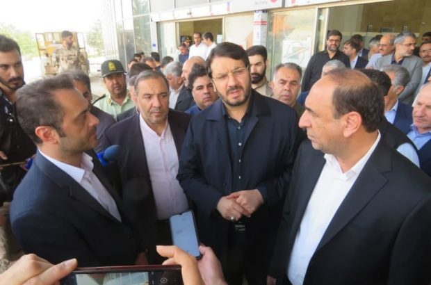 بازدید وزیر راه و شهرسازی از سالن جدید فرودگاه شهدای ایلام بازدید وزیر راه و شهرسازی از سالن جدید فرودگاه شهدای ایلام