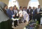 ‌آیین غبارروبی مزار شهید گمنام در استانداری ایلام برگزار شد
