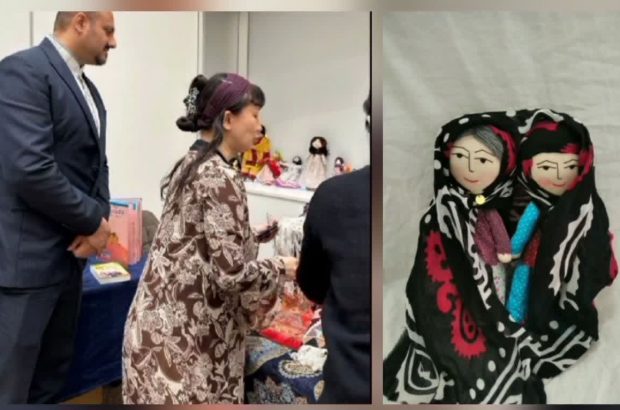 عروسک های ایلامی معرف فرهنگ و پوشش مناطق مختلف استان در نمایشگاه ژاپن شدند