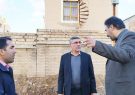 بازدید معاون استاندار ایلام از پروژه ساخت دیوار حایل دانشگاه پیام‌نور