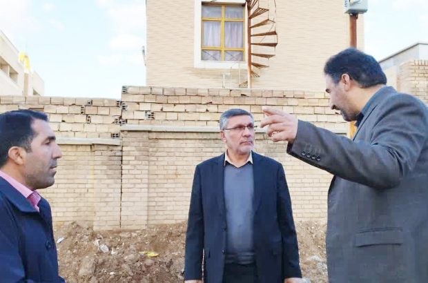 بازدید معاون استاندار ایلام از پروژه ساخت دیوار حایل دانشگاه پیامنور بازدید معاون استاندار ایلام از پروژه ساخت دیوار حایل دانشگاه پیامنور