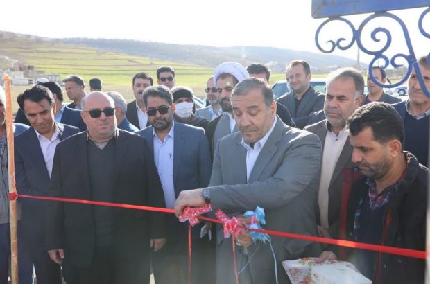 بلوار آیت الله خامنه‌ای شهر ایوان افتتاح شد