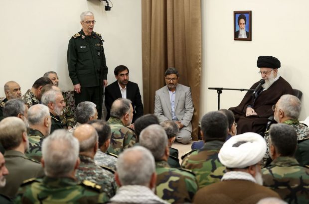 قدردانی فرمانده کل قوا از عملکرد نیروهای مسلح در حوادث اخیر/لزوم استمرار نوآوری در تسلیحات قدردانی فرمانده کل قوا از عملکرد نیروهای مسلح در حوادث اخیر/لزوم استمرار نوآوری در تسلیحات
