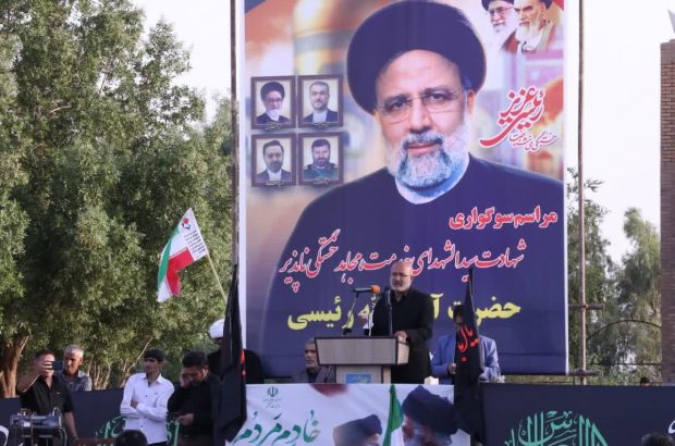 برگزاری مراسم گرامی‌داشت شهادت حضرت آیت‌الله دکتر رئیسی و همراهان ایشان (شهیدان خدمت) در شهرستان دهلران