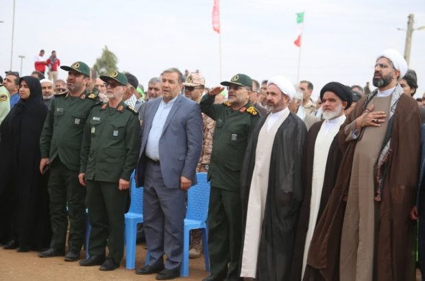 مراسم گرامیداشت عملیات محرم در دهلران برگزار شد مراسم گرامیداشت عملیات محرم در دهلران برگزار شد