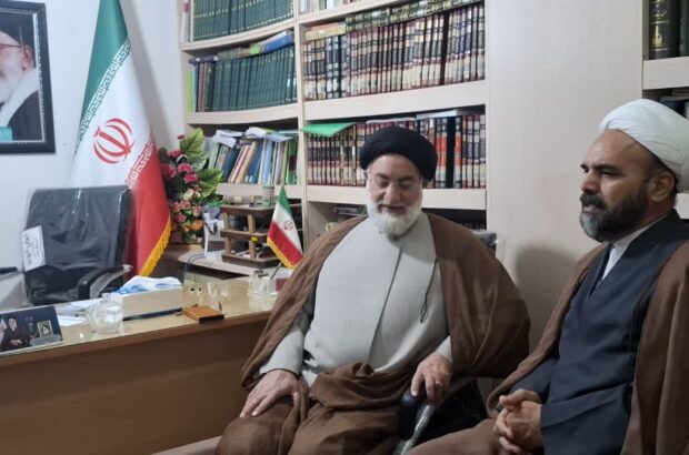 دیدار رئیس شورای هماهنگی تبلیغات اسلامی استان با امام جمعه ایوان