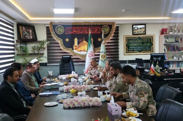دیدار مدیرکل امور عشایر استان با فرمانده مرزبانی استان ایلام