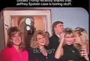 کثافتی به نام اپستین/ ترامپ پدوفیل و بچهباز برای مردم ایران سخنرانی میکند…