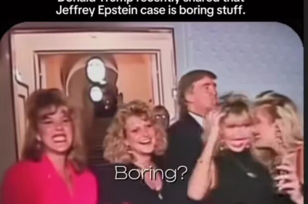 کثافتی به نام اپستین/ ترامپ پدوفیل و بچهباز برای مردم ایران سخنرانی میکند… کثافتی به نام اپستین/ ترامپ پدوفیل و بچهباز برای مردم ایران سخنرانی میکند…