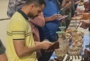 برگزاری چهلویکمین و چهلودومین نمایشگاه صنایعدستی ایلام در بازار مشترک کوت استان واسط عراق