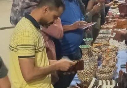 برگزاری چهل‌ویکمین و چهل‌ودومین نمایشگاه صنایع‌دستی ایلام در بازار مشترک کوت استان واسط عراق