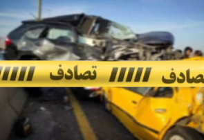 یک فوتی و ۴ مصدوم در تصادف خودرو وانت و پیکاپ در مسیر ایلام- مهران