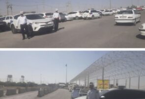 تردد روان در محورهای منتهی به مرز مهران