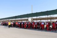اعزام ۴۰ تیم عملیاتی هلال‌احمر از سه استان کشور به عراق