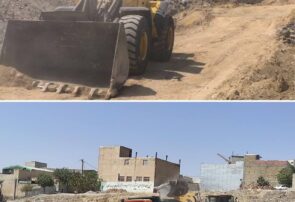 جمعآوری چهار هزار تن نخاله ساختمانی از سطح شهر ایلام